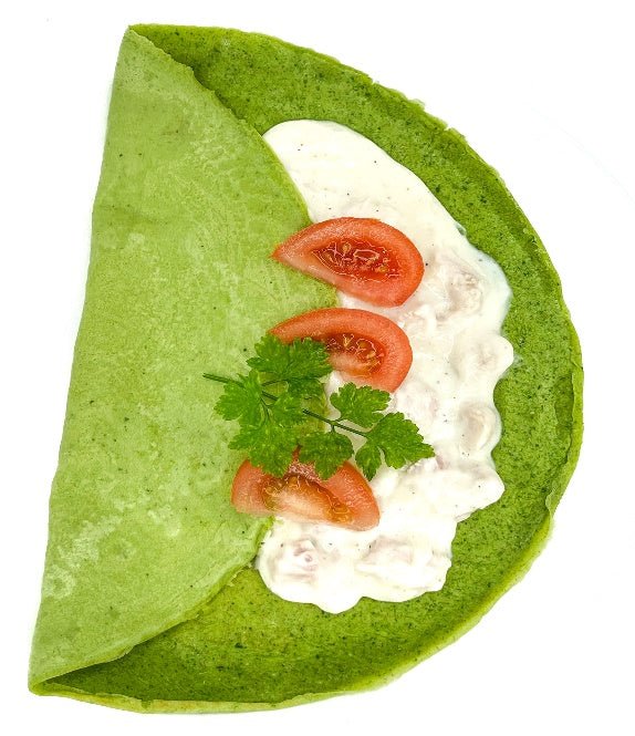 CREPES AUX EPINARDS - Santé gourmet Image