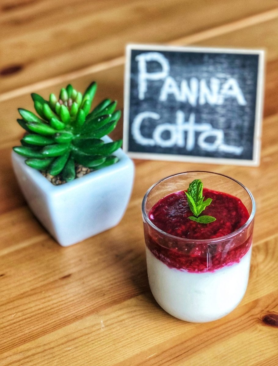 Panna Cotta aux Fruits Rouges Healthy - Santé gourmet