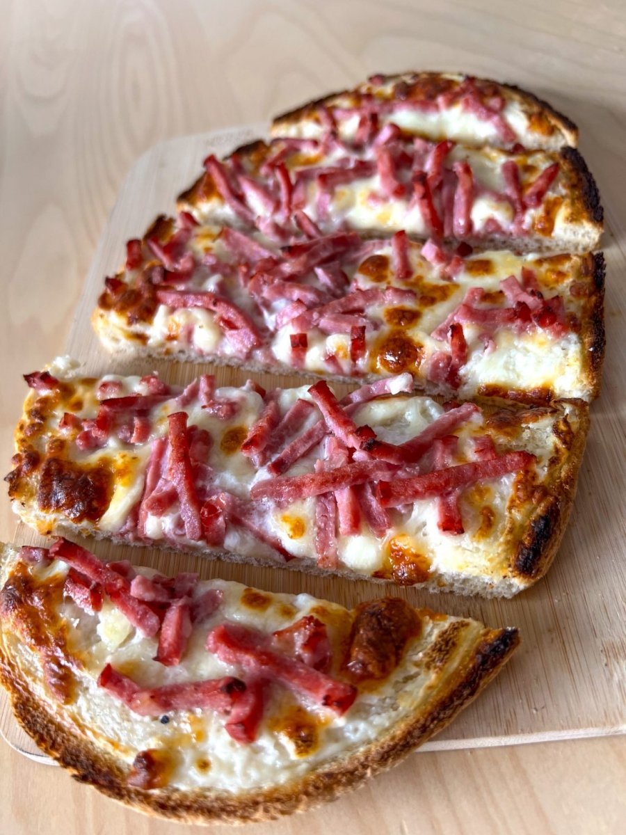 Bruschetta à la carbonara - Santé gourmet Image