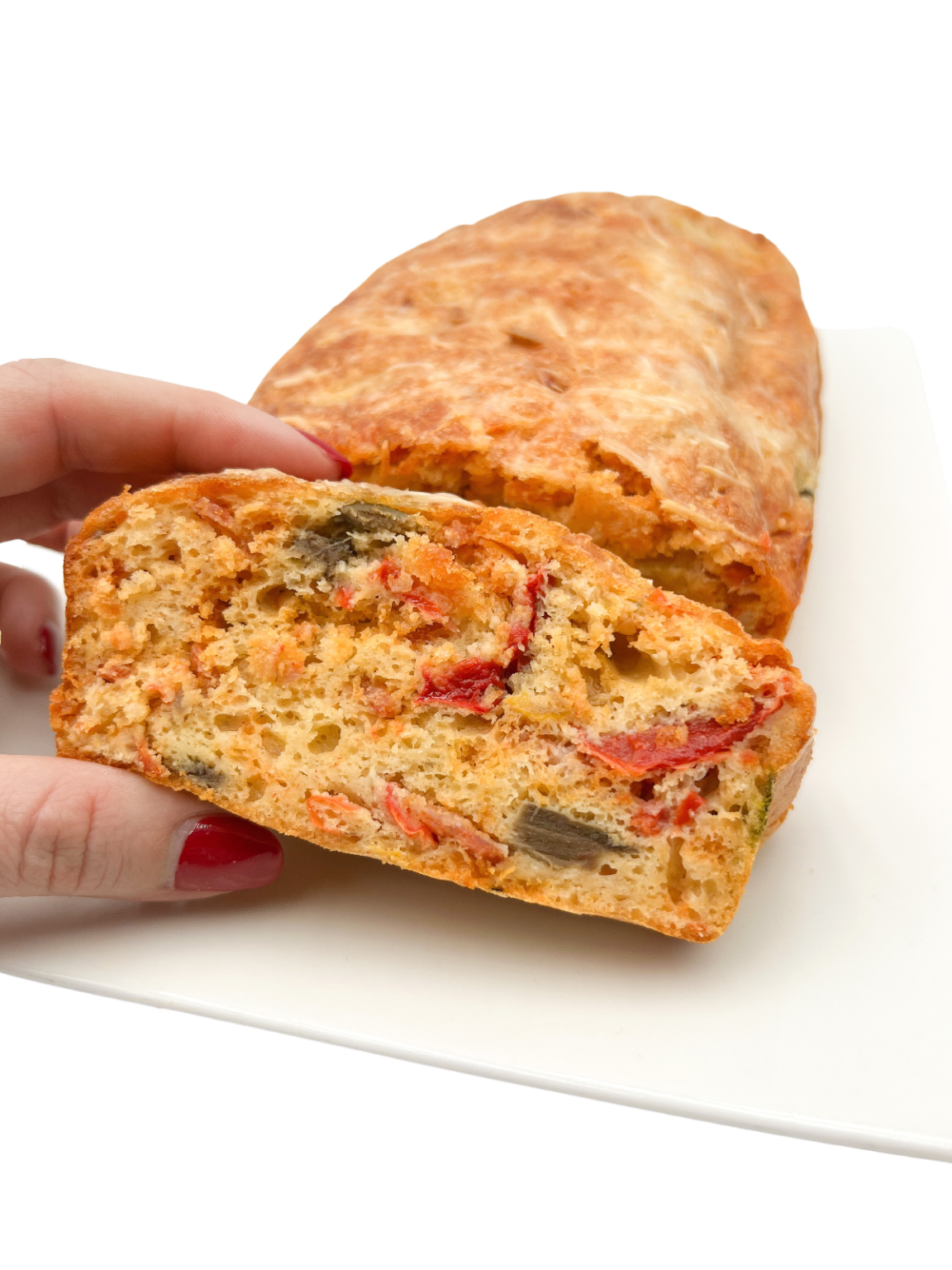 Cake chorizo et légumes - Santé gourmet Image