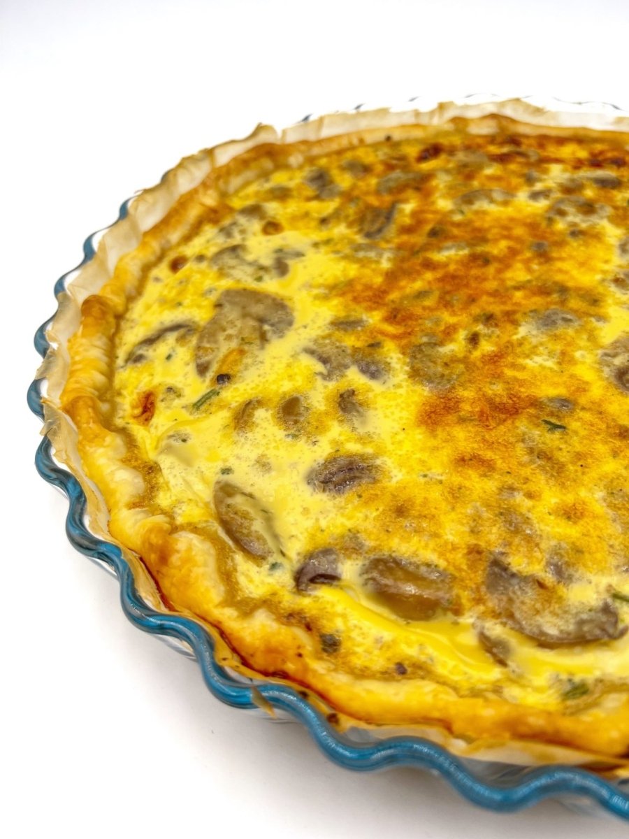 Quiche forestière maison - Santé gourmet