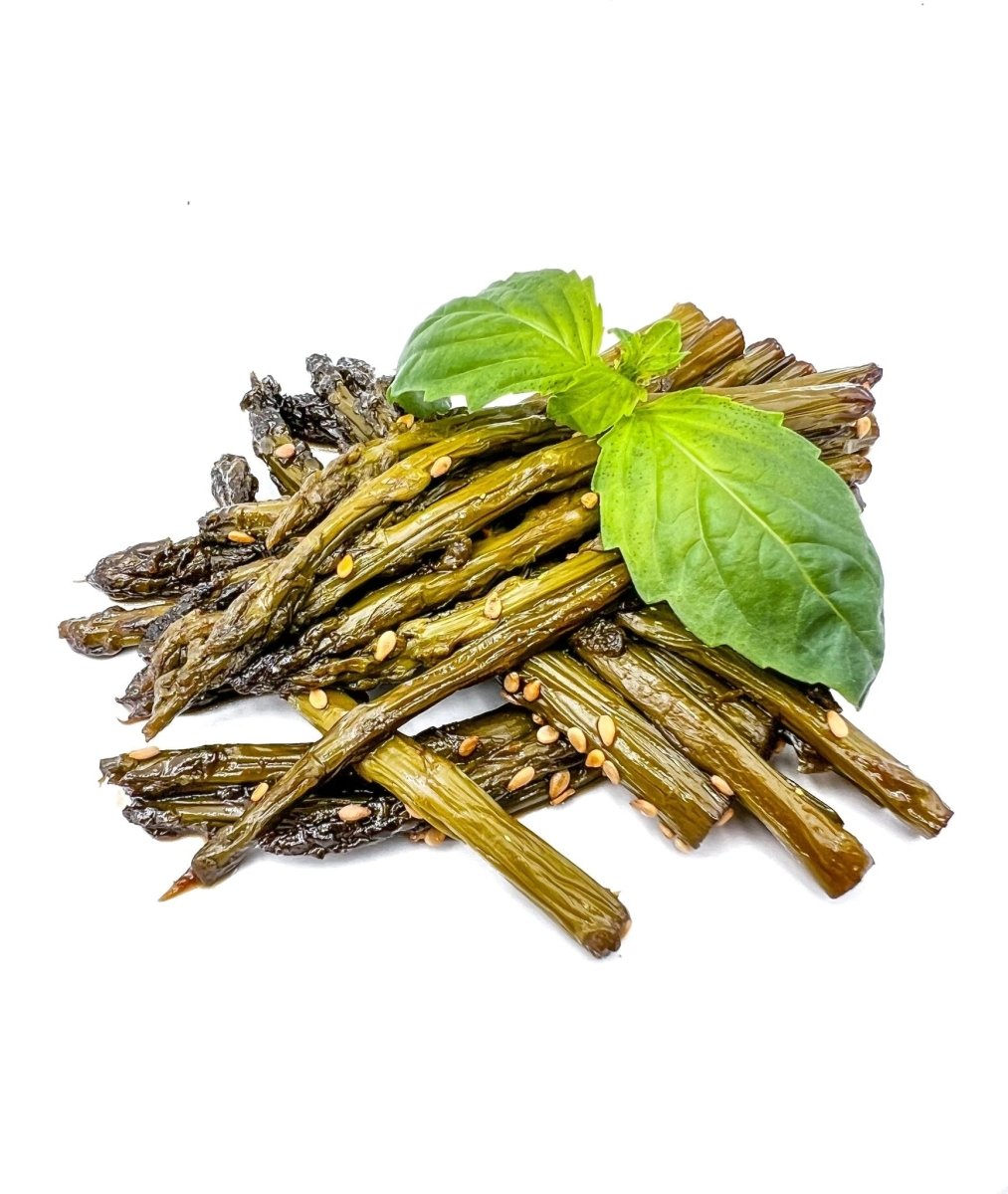 Asperges vertes grillées au sésame - Santé gourmet Image