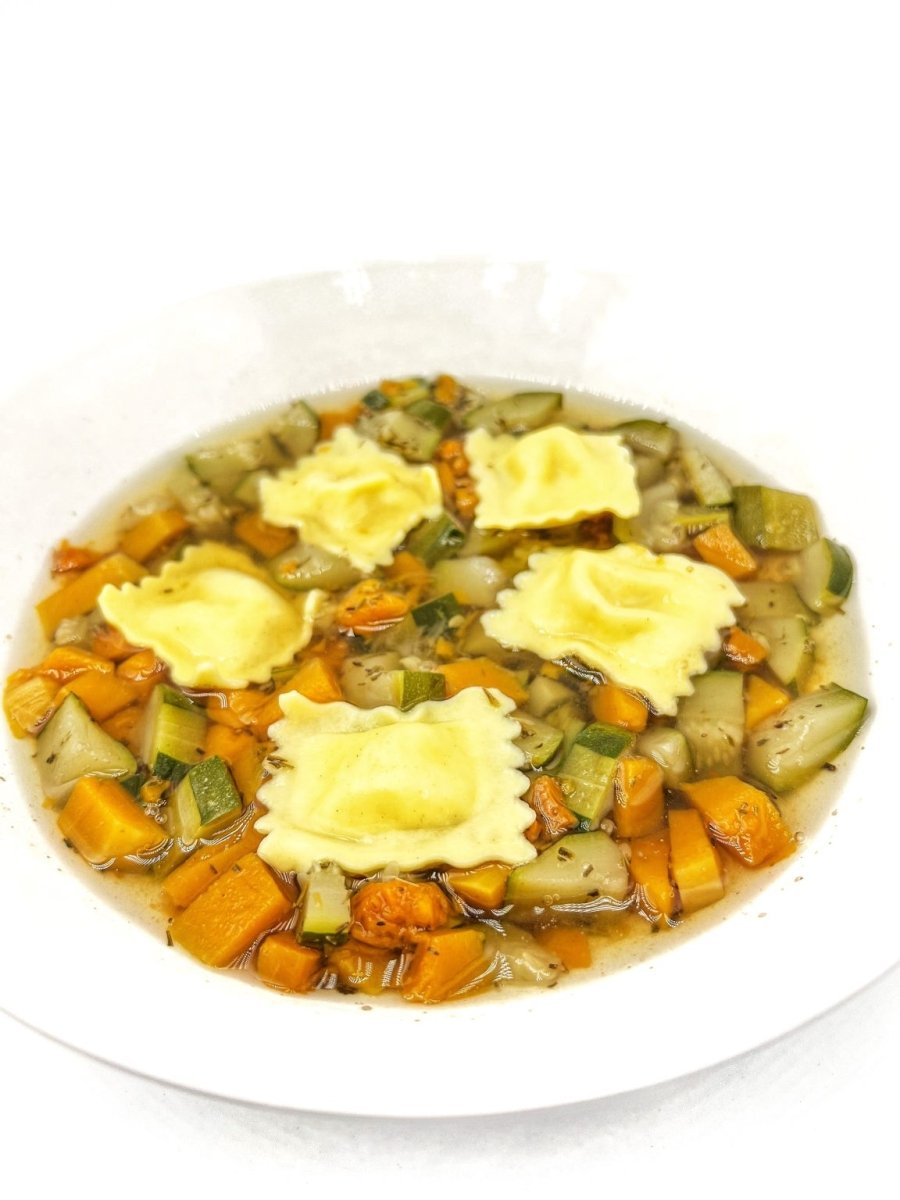 Minestrone aux ravioles dauphinoises - Santé gourmet