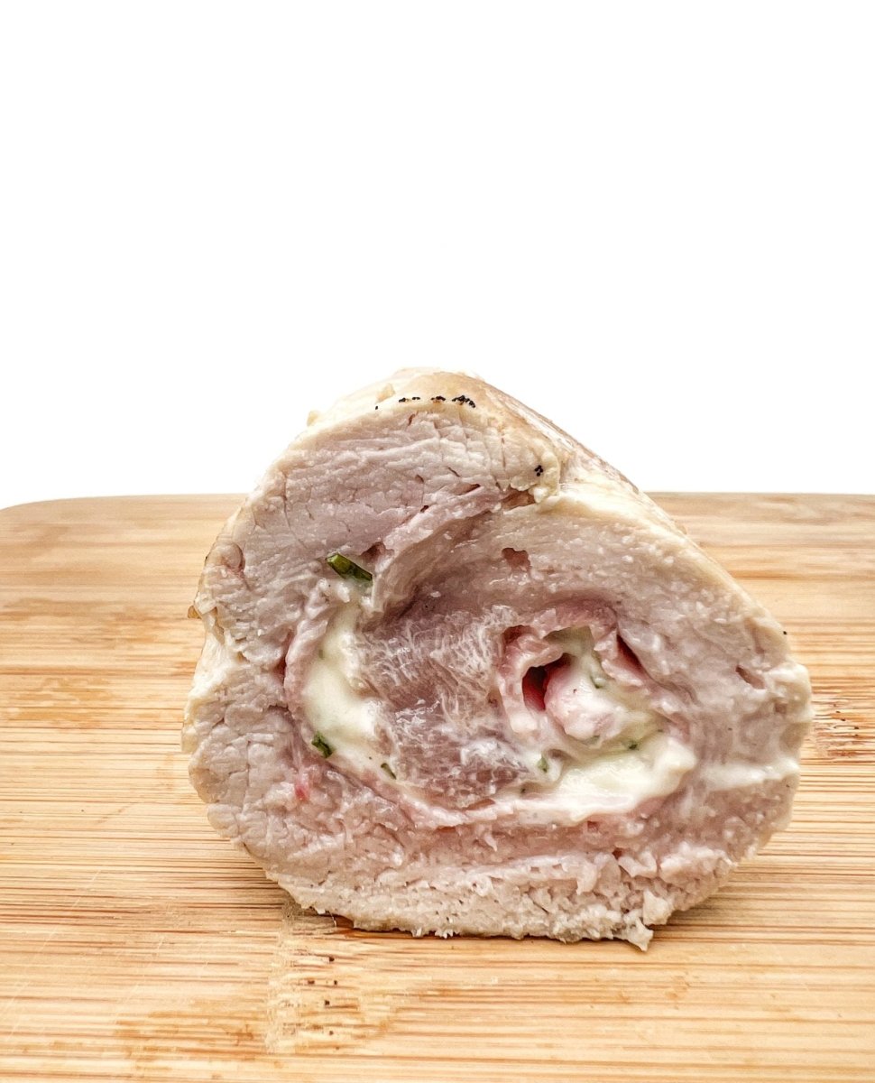 Roulé de dinde au fromage ail et fines herbes - Santé gourmet Image