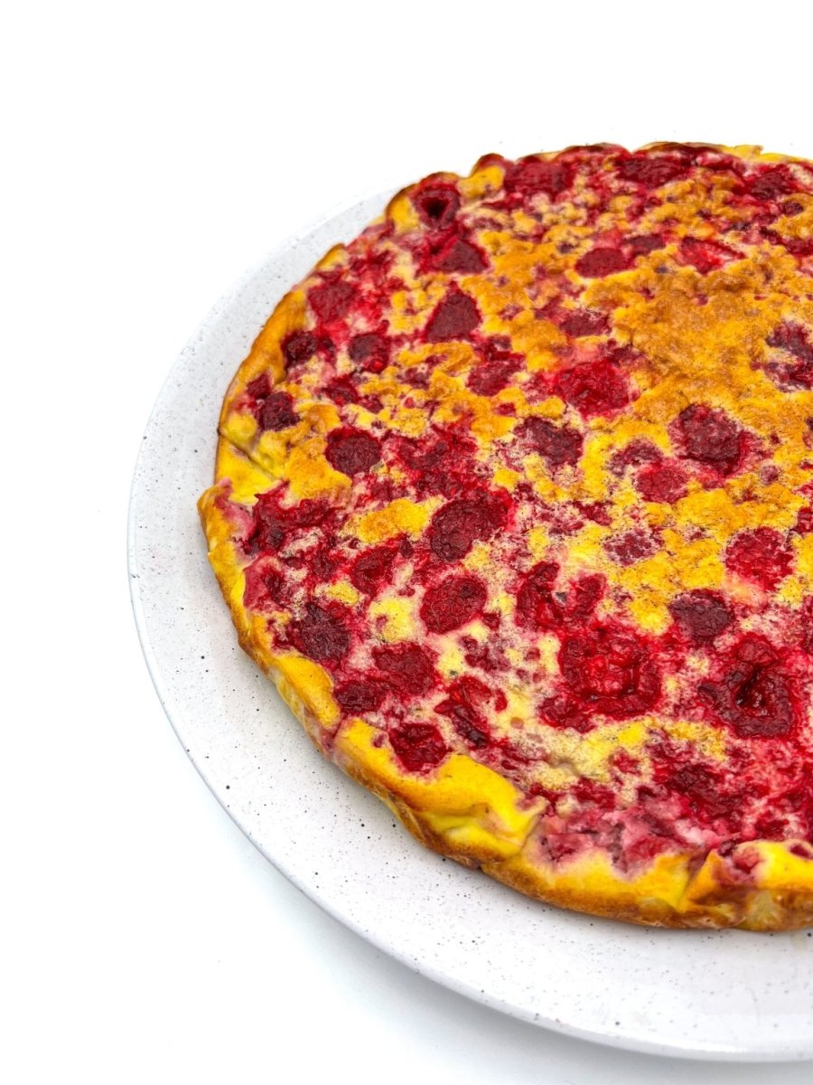 Clafoutis aux framboises - Santé gourmet Image