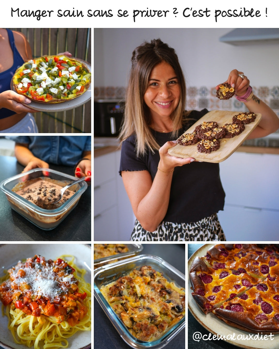 30 recettes saines et gourmandes